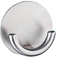 WENKO RONDO - Wall Hook 16x10x4cm, Stainless-steel - Bathroom Hook
