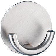 WENKO RONDO - Wall Hook 10x3x16cm, Stainless-steel - Bathroom Hook