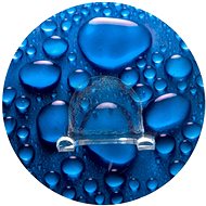 WENKO StaticLoc DUO AQUA - Wall Hook 10x2x16cm, Blue - Bathroom Hook