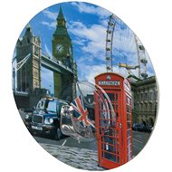 WENKO StaticLoc LONDON - Wall Hook 10x2x16cm, Blue - Bathroom Hook