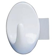 WENKO Strip-it - Maxi Hook, 2 pcs 16x10x3cm, White - Bathroom Hook