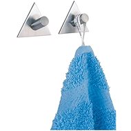 WENKO TRINGOLO - Wall Hook 10x24x3cm, Stainless-steel - Bathroom Hook