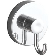 WENKO VacuumLoc - Wall Hook, 2pcs 24x10x4cm, Glossy - Bathroom Hook
