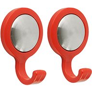 SEPIO SINGLE DOT - Hook 2 pcs, Red - Bathroom Hook