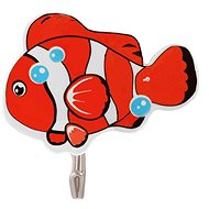 SEPIO GOLD FISH - Suction Hook 6 pcs, Orange - Bathroom Hook