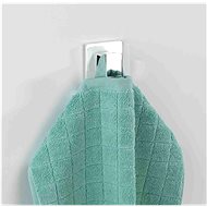 WENKO WITHOUT DRILLING ExpressLoc FORMIA - Wall Hook, Metallic Glossy - Bathroom Hook