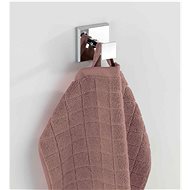WENKO WITHOUT DRILLING PowerLoc LACENO - Wall Hook, Metallic Glossy - Bathroom Hook