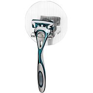 WENKO WITHOUT DRILLING StaticLoc OSIMO - Double Wall Hook, Matt - Bathroom Hook