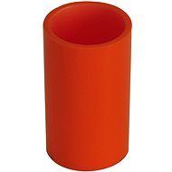 GRUND PICCOLO - Toothbrush cup 7,1x7,1x12,3 cm, orange - Toothbrush Holder Cup