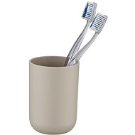 WENKO BRASIL - Toothbrush cup, dark grey - Toothbrush Holder Cup