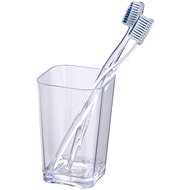 WENKO CANDY - Toothbrush cup, transparent - Toothbrush Holder Cup
