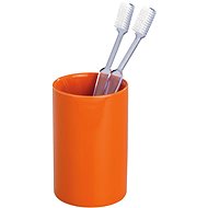 WENKO POLARIS - Toothbrush cup, orange - Toothbrush Holder Cup