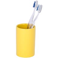 WENKO POLARIS - Toothbrush cup, yellow - Toothbrush Holder Cup