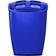 GRUND NEON - Toothbrush cup 7x6,5x10 cm, blue - Toothbrush Holder Cup