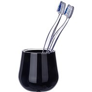 WENKO MONACO - Toothbrush cup, black - Toothbrush Holder Cup