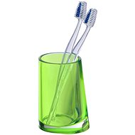 WENKO PARADISE - Toothbrush cup, green - Toothbrush Holder Cup
