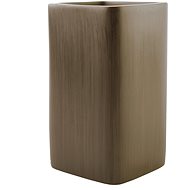 SEPIO EDGES - Cup, brown - Toothbrush Holder Cup
