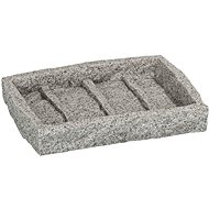 WENKO GRANITE - Soap Dish 14x10x3cm, Grey - Soap Dish