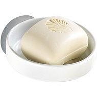 WENKO VacuumLoc CAPRI - Soap Dish, White - Soap Dish
