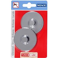 WENKO WITHOUT TURBOLoc - 2 spare adapters, chrome - Hooks