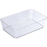 WENKO CANDY - Bowl wide 22x14x6 cm, transparent - Storage Bin