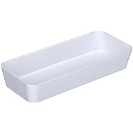 WENKO CANDY - Narrow Bowl 24x10x4cm, White - Storage Bin
