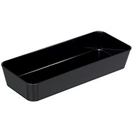 WENKO CANDY - Narrow Bowl 24x10x4cm, Black - Storage Bin