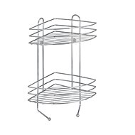 WENKO Corner shelf 43x31x23 cm, chrome - Bathroom Shelf