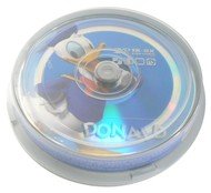 DISNEY DVD-R 8x Donald 10ks cakebox - Médium