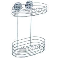 WENKO TurboLoc - Wall Shelf 27x16x42cm, Matt - Bathroom Shelf