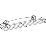 WENKO VacuumLoc MILAZZO - Wall Shelf 52x15x9cm, Glossy - Bathroom Shelf