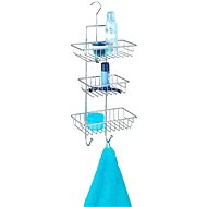 WENKO CADDY - Hanging Shower Shelf, Chrome - Bathroom Shelf