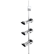 WENKO LINE - Corner Shelves for Telescopic Rods, Matt - Bathroom Shelf