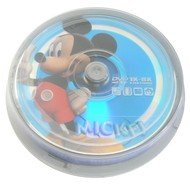 DISNEY DVD-R 8x Mickey 10ks cakebox - Médium