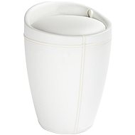 WENKO CANDY - Bathroom Chair Leatherette 39x39x53cm, White - Showe Seat