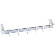 WENKO Hanging Door Hanger 61x9x4cm, White - Bathroom Hook