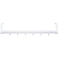 WENKO Hanging door hanger 61x5x4 cm, white - Bathroom Hook