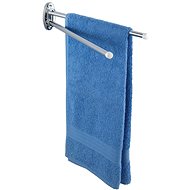 WENKO BASIC - Towel Rack 12x4x49cm, Chrome - Coat Hanger