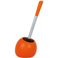 WENKO POLARIS - WC Brush 15x15x37cm, Orange - Toilet Brush