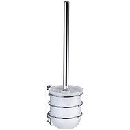 WENKO WITHOUT DRILLING Classic - Toilet Brush, Metallic Shiny - Toilet Brush