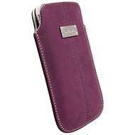 Krusell LUNA Nubuck Large, plum-purple - Phone Case