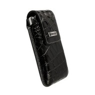 Krusell VINGA POUCH CROCO Medium Black - Phone Case
