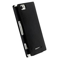  Krusell Dons FLIPCOVER for Sony Xperia M, Black  - Phone Case