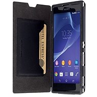  Krusell MALMÖ FLIPCASE STAND for Sony Xperia T3, Black  - Phone Case