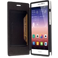  Krusell MALMÖ FLIPCASE STAND for Huawei Ascend P7, black  - Phone Case