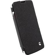 Krusell MALMÖ FLIPWALLET für LG D390n F60, schwarz - Softcase-Handyhülle