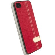 Krusell GAIA Undercover for Apple iPhone 4 red - Phone Cover