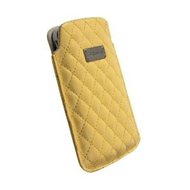 Krusell AVENYN (COCO) Large Yellow - Phone Case