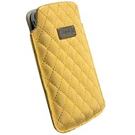 Krusell AVENYN (COCO) L Long Yellow - Phone Case