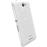 Krusell FROSTCOVER for Sony Xperia E4 / E4 Dual, white - Phone Cover